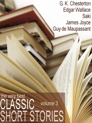 cover image of The Very Best Classic Short Stories - Volume 3